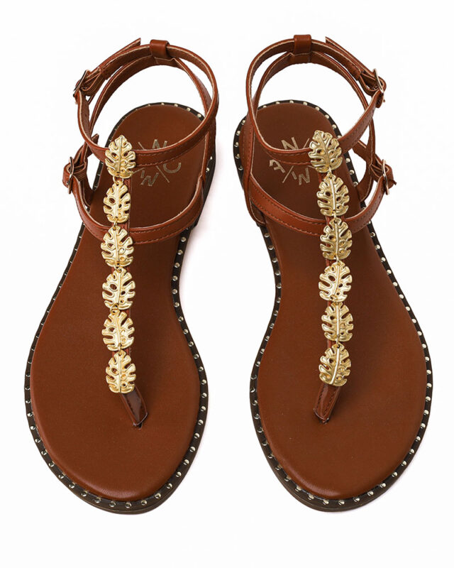 Damski Sandali Aksesoar Pilini Kamel