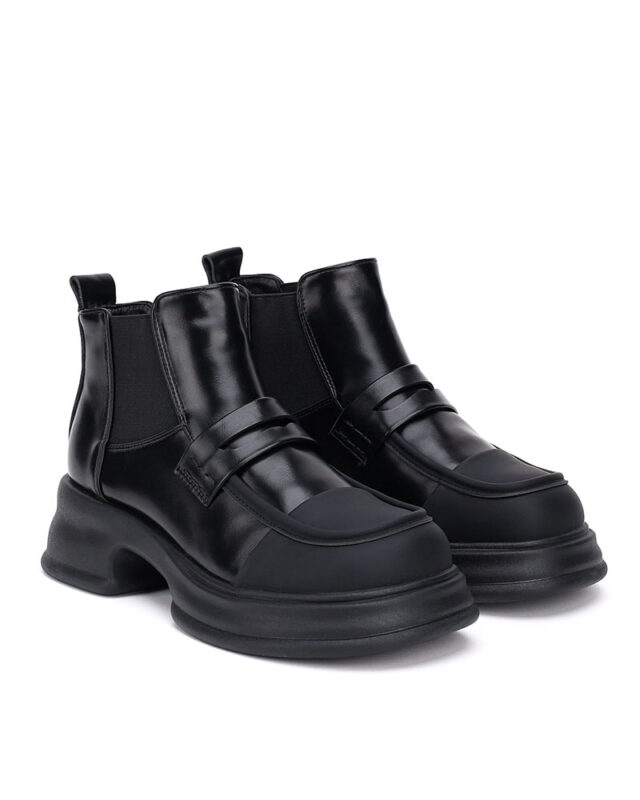 Damski Boti Mokasini Cherni Pilini 2150 3