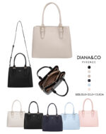 Damska Tvarda Chanta Mix Cvetove Classic Pilini