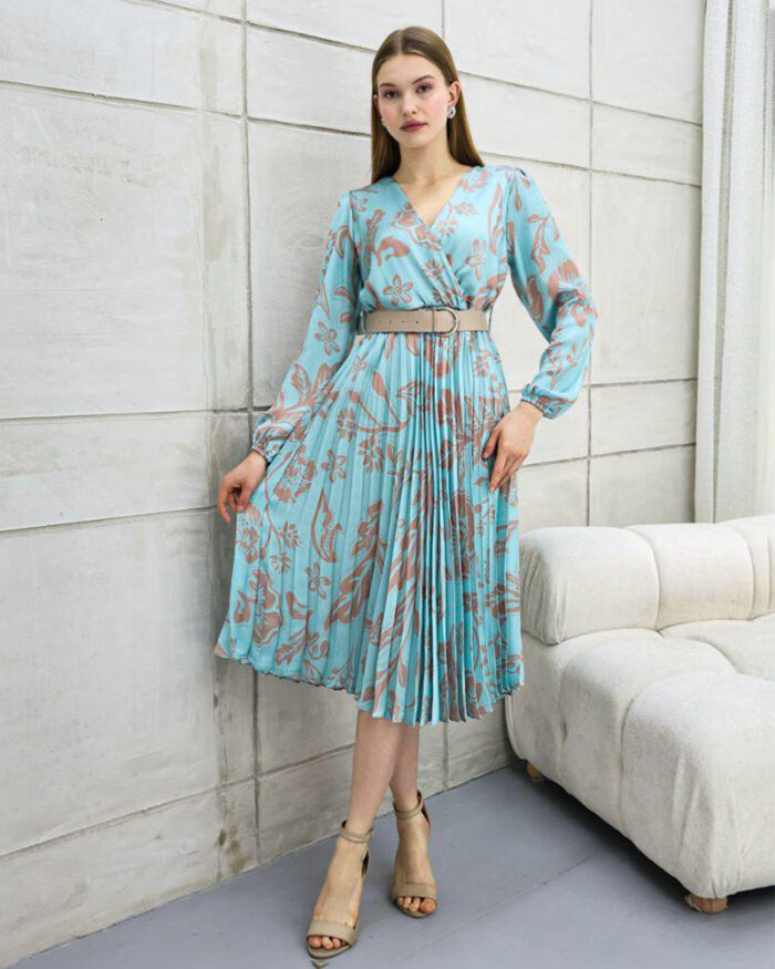 Roklya Saten S Plise Pilini 0213001946 2