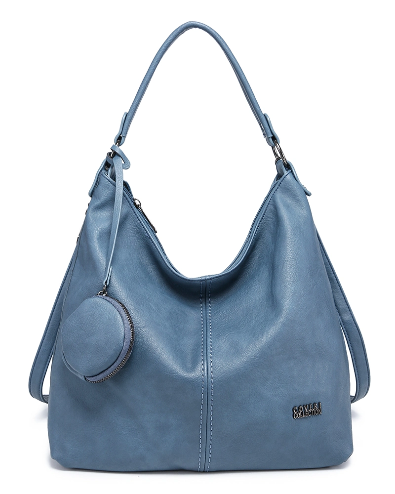 Дамска чанта “ALESSANDRA“ светло синя