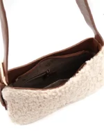 Damska Chanta Bukle Bezhova Coveri Inside