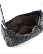 Damska Chanta Bukle Siva Coveri Inside