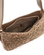 Damska Chanta Bukle Taupe Coveri Inside