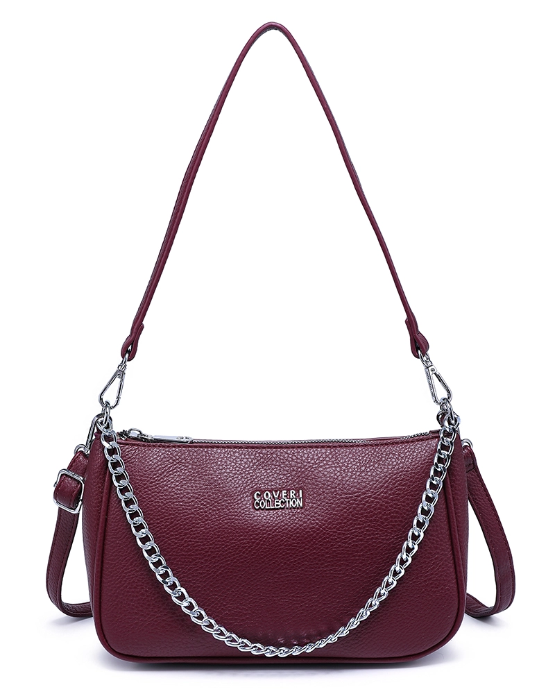 Дамска чанта “MARTINA“ бордо