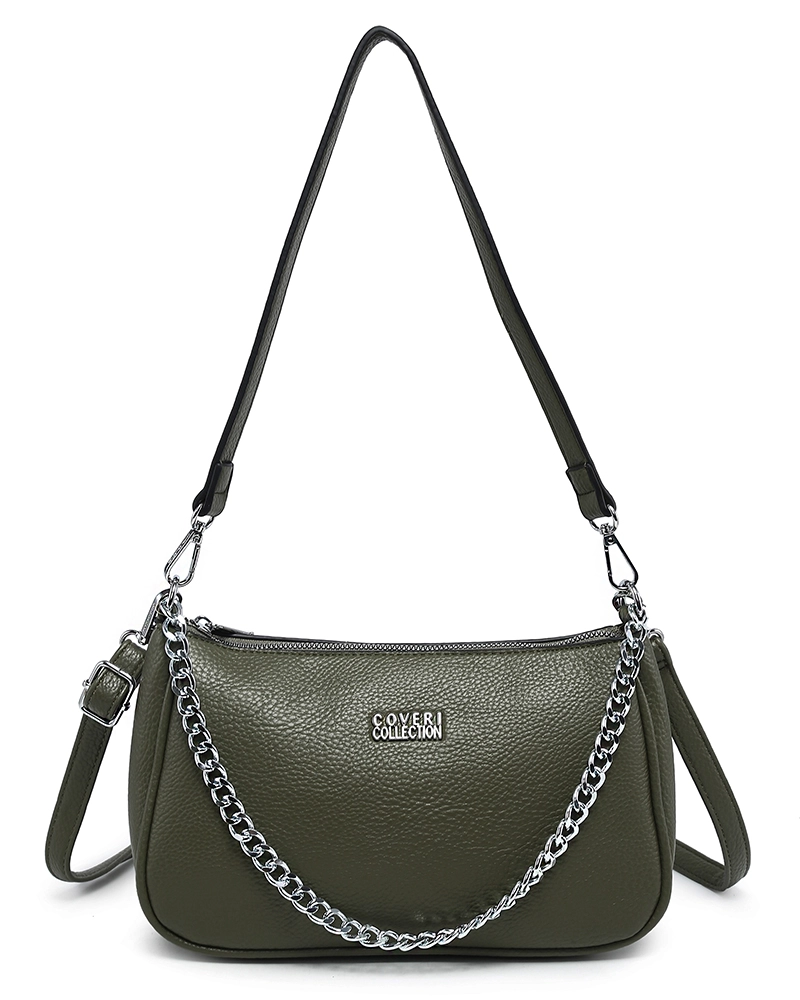 Дамска чанта “MARTINA“ зелена